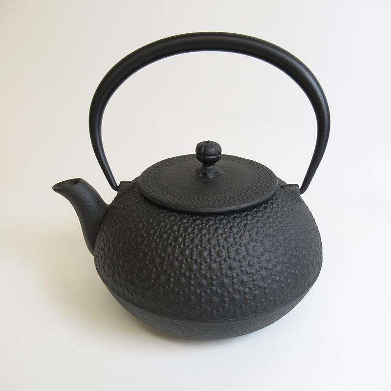 南部鉄器 鉄瓶  新亀甲アラレ  1.25L